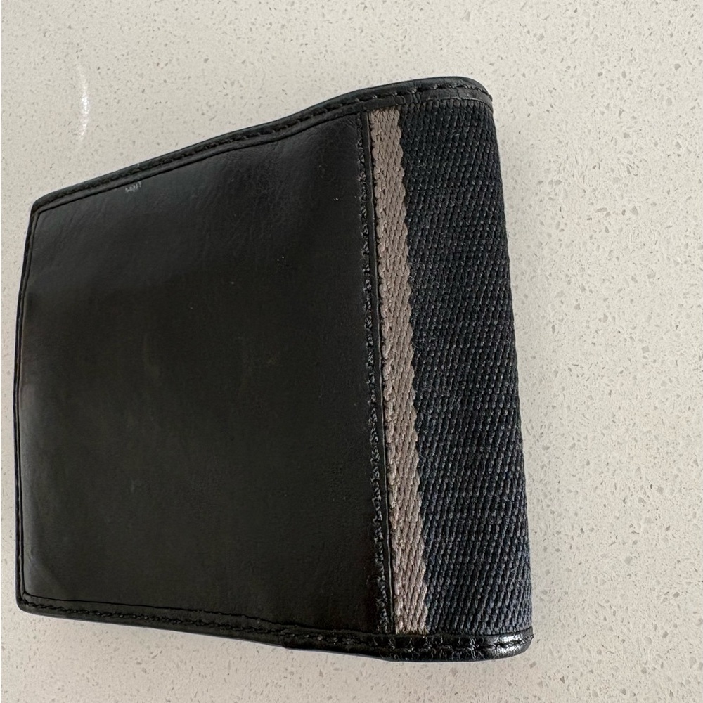 Coach men’s black leather wallet 2013 - Picture 6 of 11